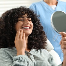 a patient visiting their dentist