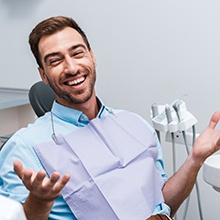 Your follow up appointments will be faster with Invisalign than they would be with braces