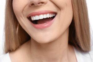 straight teeth close-up