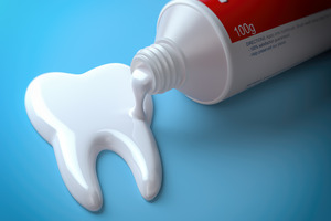 picture of fluoride toothpaste
